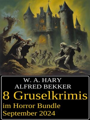 cover image of 8 Gruselkrimis im Horror Bundle September 2024